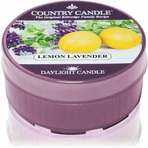 Country Candle Lemon Lavender čajová svíčka 42 g obraz