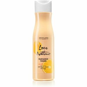 Oriflame Love Nature Organic Apricot & Orange rozjasňující pleťová voda pro hydrataci pleti a minimalizaci pórů 150 ml obraz