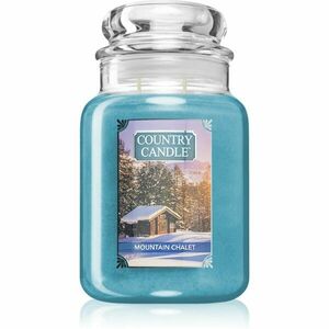 Country Candle Mountain Challet vonná svíčka 680 g obraz