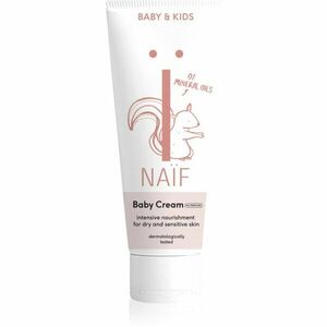 Naif Baby & Kids Baby Cream pečující krém pro suchou a citlivou pokožku pro děti od narození 75 ml obraz