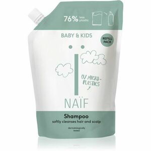 Naif Baby & Kids Shampoo výživný šampon pro děti od narození náhradní náplň 500 ml obraz