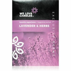 We Love Candles Basic Lavender & Herbs vonný sáček 25 g obraz