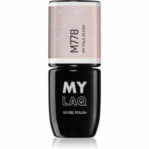 MYLAQ UV Gel Polish gelový lak na nehty odstín My Pale Blush 5 ml obraz