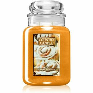 Country Candle Warm Cinnabuns vonná svíčka 737 g obraz