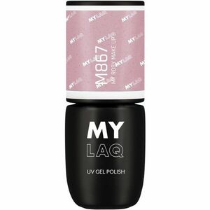 MYLAQ UV Gel Polish gelový lak na nehty odstín My Rosy Makeup 5 ml obraz