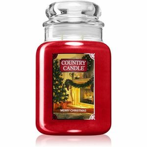 Country Candle Merry Christmas vonná svíčka 652 g obraz