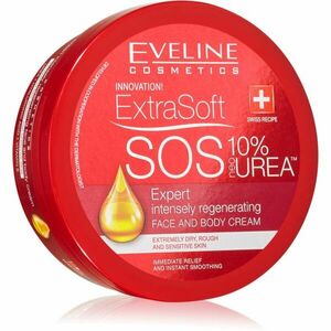 Eveline Cosmetics Extra Soft SOS intenzivní regenerační krém na tělo a obličej 175 ml obraz