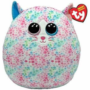 Ty Squishy Beanies Emma plyšový polštářek Multicolor Cat 3y+ 30 cm obraz