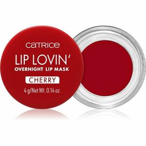 Catrice Lip Lovin' hydratační maska na rty na noc odstín 020 Cherry Pop 4 g obraz