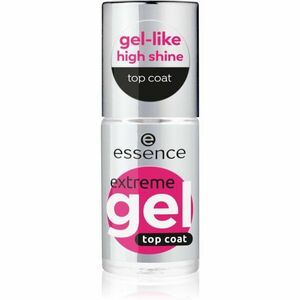 essence Extreme Gel gelový vrchní lak na nehty odstín 01 Gloss to Glow 8 ml obraz