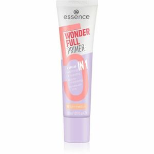 essence WONDER FULL tónovací podkladová báze pod make-up 5 v 1 odstín 10 Light Medium 30 ml obraz