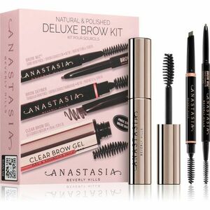 Anastasia Beverly Hills Natural & Polished Deluxe Brow Kit sada na obočí odstín Taupe obraz