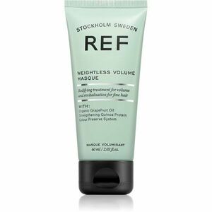 REF Weightless Volume Masque hloubkově hydratační maska pro lesk a hebkost vlasů 60 ml obraz