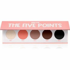 Miyo Eyeshadow The five points paletka očních stínů odstín 10 Fancy Peach 1 ks obraz