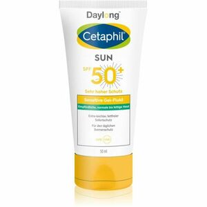 Daylong Cetaphil SUN Sensitive lehký ochranný fluid pro citlivou pokožku SPF 50+ 50 ml obraz