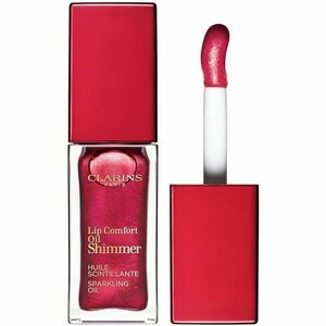 Clarins Lip Comfort Oil Shimmer olej na rty odstín 08 Burgundy Wine 7 ml obraz