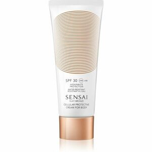 Sensai Silky Bronze Cellular Protective Cream for body voděodolný krém na opalování proti stárnutí pokožky SPF 30 150 ml obraz