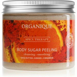 Organique Spicy Therapy cukrový peeling pro zpevnění pokožky 200 ml obraz