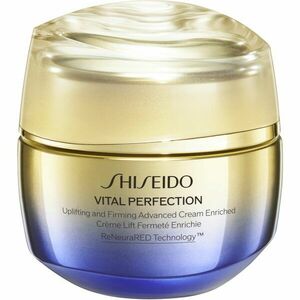 Shiseido Vital Perfection Uplifting & Firming Advanced Cream Enriched intenzivně zpevňující denní a noční krém pro suchou pleť 50 ml obraz