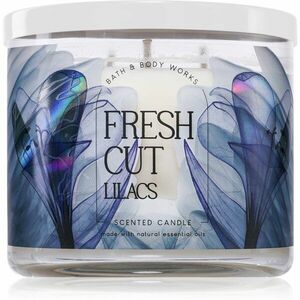 Bath & Body Works Fresh Cut Lilacs vonná svíčka 411 g obraz