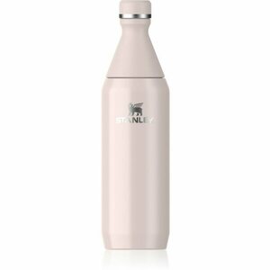 Stanley All Day Slim Bottle nerezová láhev na vodu Rose Quartz 600 ml obraz