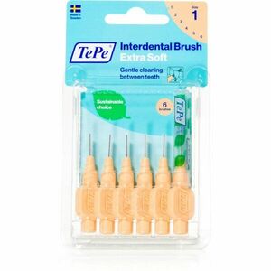 TePe Interdental Brush Extra Soft mezizubní kartáčky Orange 0, 45 mm 6 ks obraz