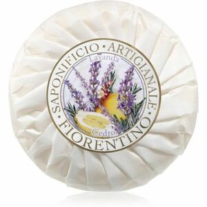 Saponificio Artigianale Fiorentino Lavender and Cedar přírodní tuhé mýdlo 100 g obraz