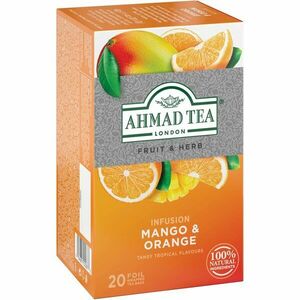 Ahmad Tea Mango & Orange ovocný čaj příchuť Mango & Orange 20x2 g obraz