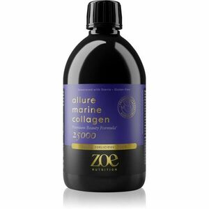 ZOE Marine Collagen Allure mořský kolagen s kyselinou hyaluronovou 500 ml obraz