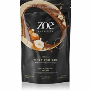 ZOE Whey Protein syrovátkový protein s kolagenem příchuť Choco Hazelnut Rocher 454 g obraz