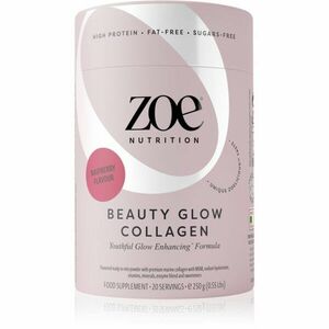 ZOE Beauty Glow Collagen kolagen pro ženy příchuť Raspberry 250 g obraz