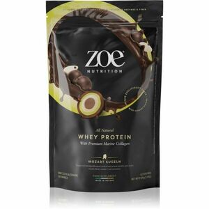 ZOE Whey Protein syrovátkový protein s kolagenem příchuť Mozart-Bonbon 454 g obraz