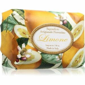 Saponificio Artigianale Fiorentino Lemon přírodní tuhé mýdlo 200 g obraz