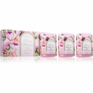 Saponificio Artigianale Fiorentino Peony Blossom Set sada tuhých mýdel 3x200 g obraz