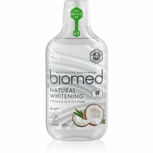 Biomed Natural Whitening ústní voda 500 ml obraz