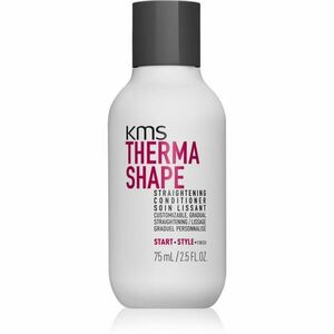 KMS Thermashape Straightening Conditioner kondicionér pro uhlazení a výživu suchých a nepoddajných vlasů 75 ml obraz