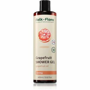 Folk & Flora Grapefruit osvěžující sprchový gel 400 ml obraz