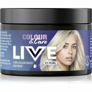 Schwarzkopf LIVE Colour & Care barvicí maska na vlasy odstín Icy Pearl 150 ml obraz