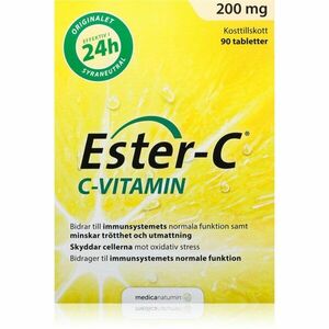 Ester-C Vitamin C 200 mg tablety pro podporu imunity, snížení míry únavy a vyčerpání 90 tbl obraz