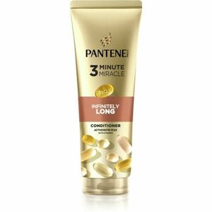 Pantene 3 Minute Miracle Infinitely Long regenerační kondicionér pro slabé a poškozené vlasy 220 ml obraz