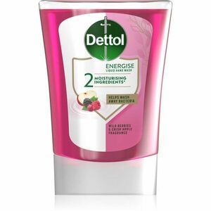 Dettol Energise Liquid Hand Wash Wild Berries & Crisp Apple náplň do bezdotykového dávkovače mýdla 250 ml obraz