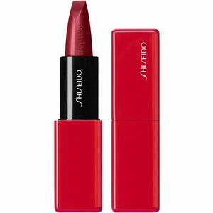 Shiseido Makeup Technosatin gel lipstick saténová rtěnka odstín 411 Scarlet Cluster 4 g obraz