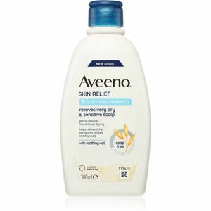 Aveeno Skin Relief zklidňující šampon pro suchou a citlivou pokožku hlavy 300 ml obraz