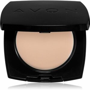 Avon True Colour krémový make-up s pudrovým efektem odstín 125G Warm Ivory 9 g obraz