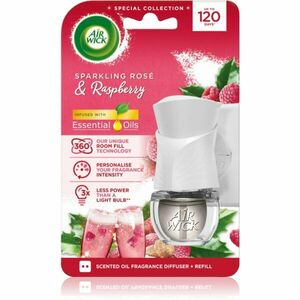 Air Wick Electric Sparkling Rose & Raspberry elektrický osvěžovač vzduchu s náplní 19 ml obraz