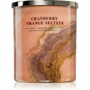 Bath & Body Works Cranberry Orange Seltzer vonná svíčka 227 g obraz