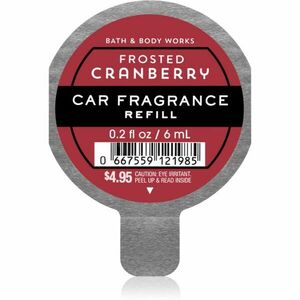 Bath & Body Works Frosted Cranberry vůně do auta náhradní náplň 6 ml obraz