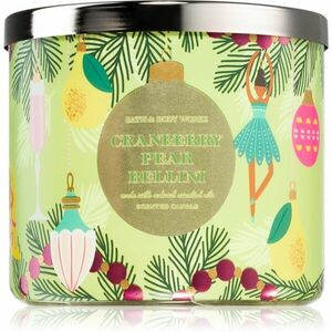 Bath & Body Works Cranberry Pear Bellini vonná svíčka 411 g obraz