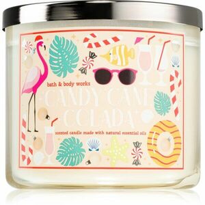 Bath & Body Works Candy Cane Colada vonná svíčka 411 g obraz