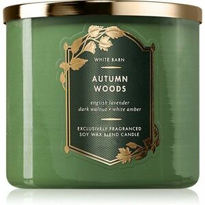 Bath & Body Works Autumn Woods vonná svíčka 411 g obraz